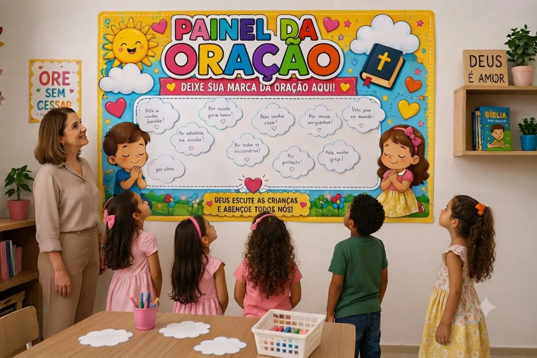 PAINEL DA ORAÇÃO INFANTIL — imagem 2