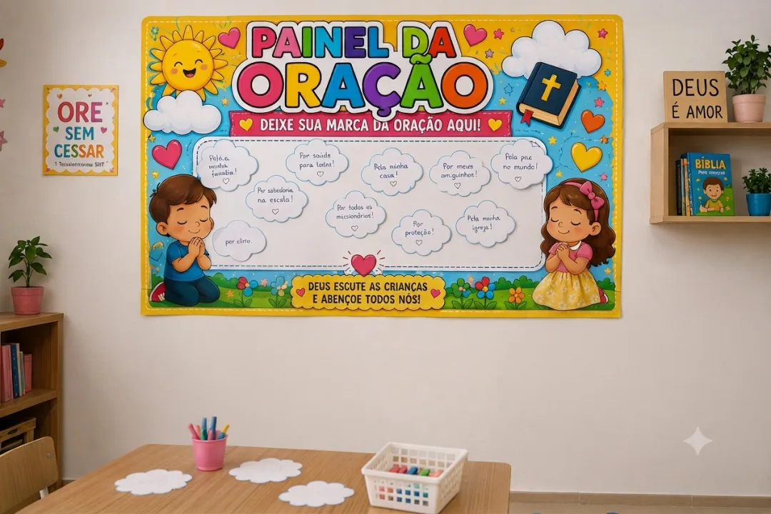 PAINEL DA ORAÇÃO INFANTIL — imagem 3