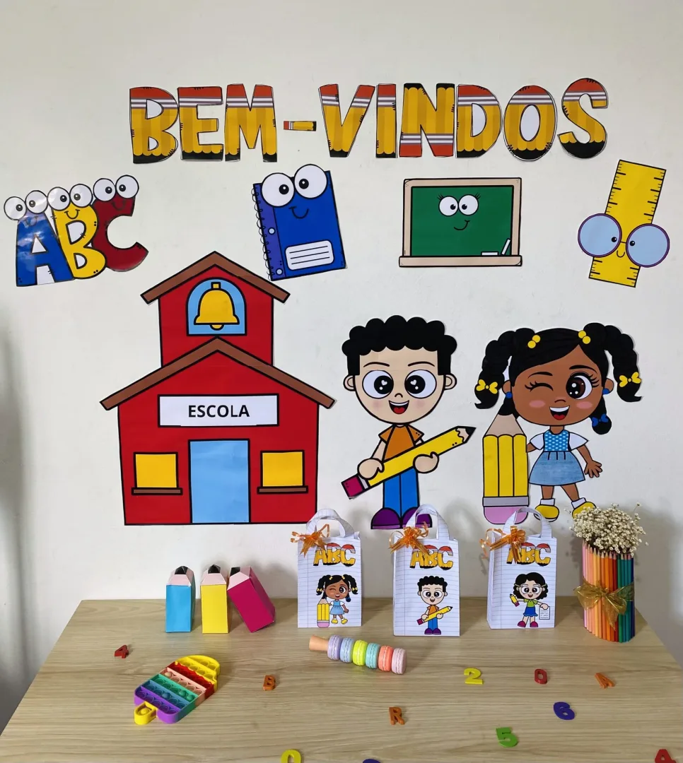 PAINEL DE BOAS-VINDAS EDUCAÇÃO INFANTIL — imagem 2