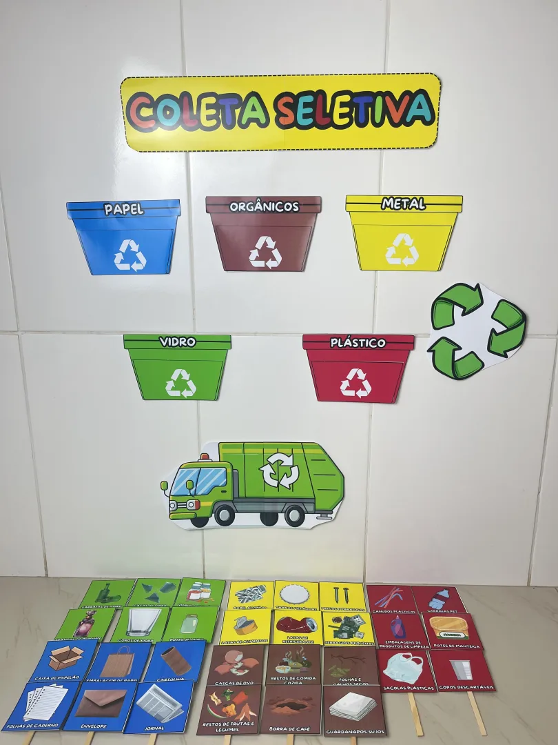 Painel de Coleta Seletiva  Eduque brincando! — imagem 2