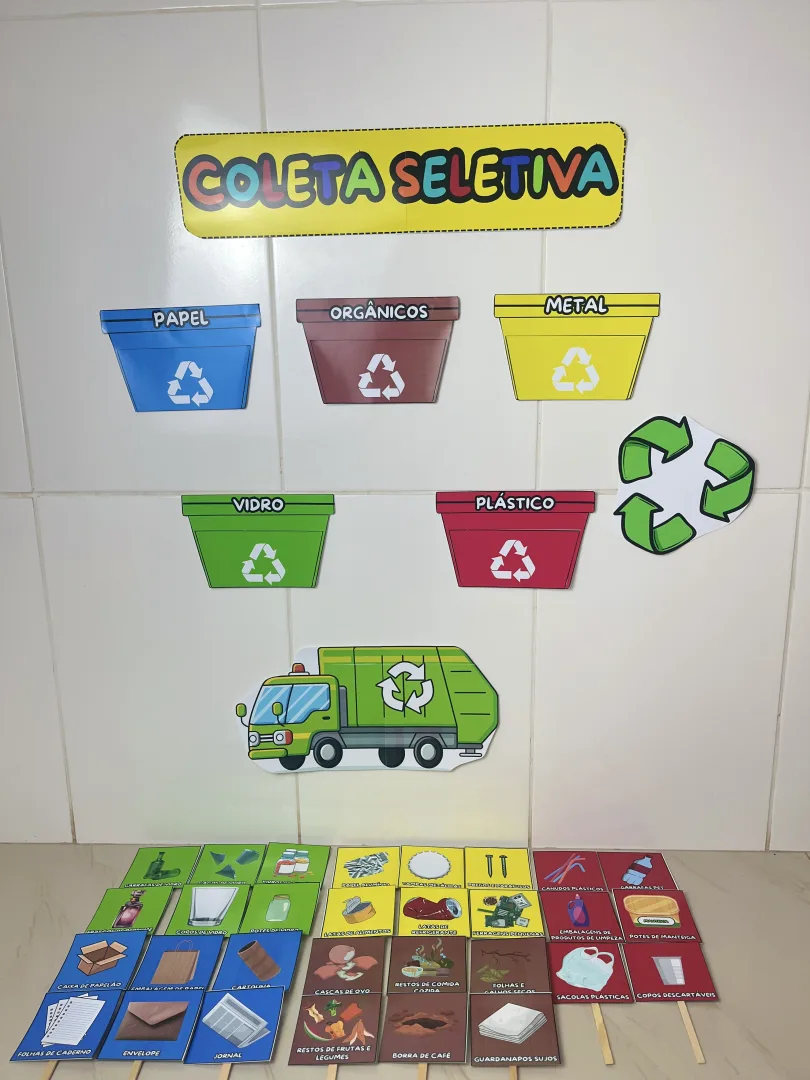 Painel de Coleta Seletiva  Eduque brincando! — imagem 3