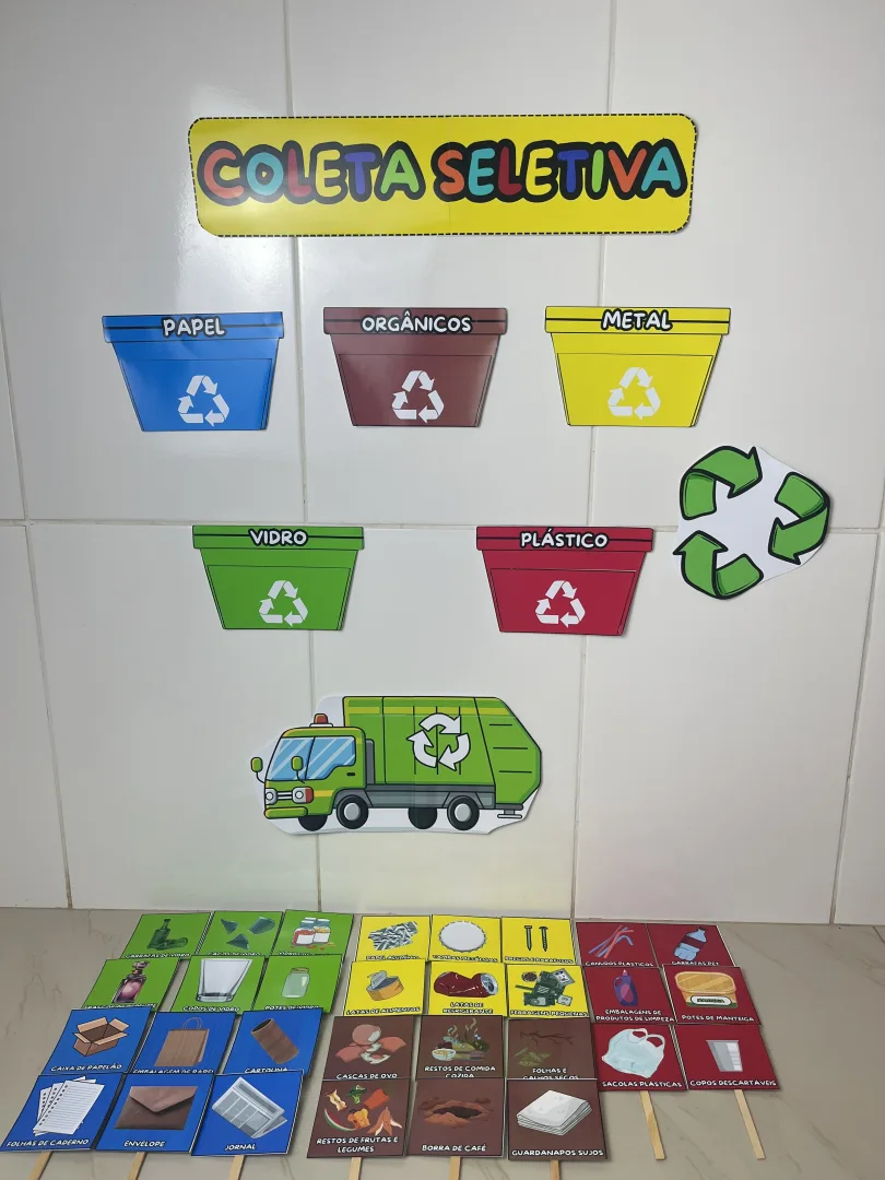 Painel de Coleta Seletiva  Eduque brincando! — imagem 4