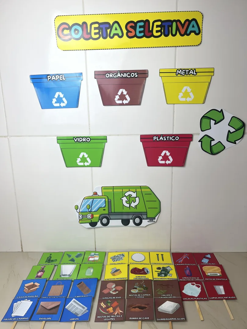 Painel de Coleta Seletiva  Eduque brincando! — imagem 6