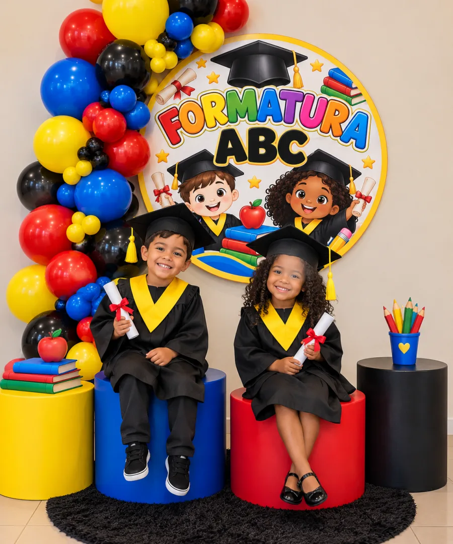 Painel de Formatura ABC - 20 Páginas - PDF - Educação Infantil — imagem 2