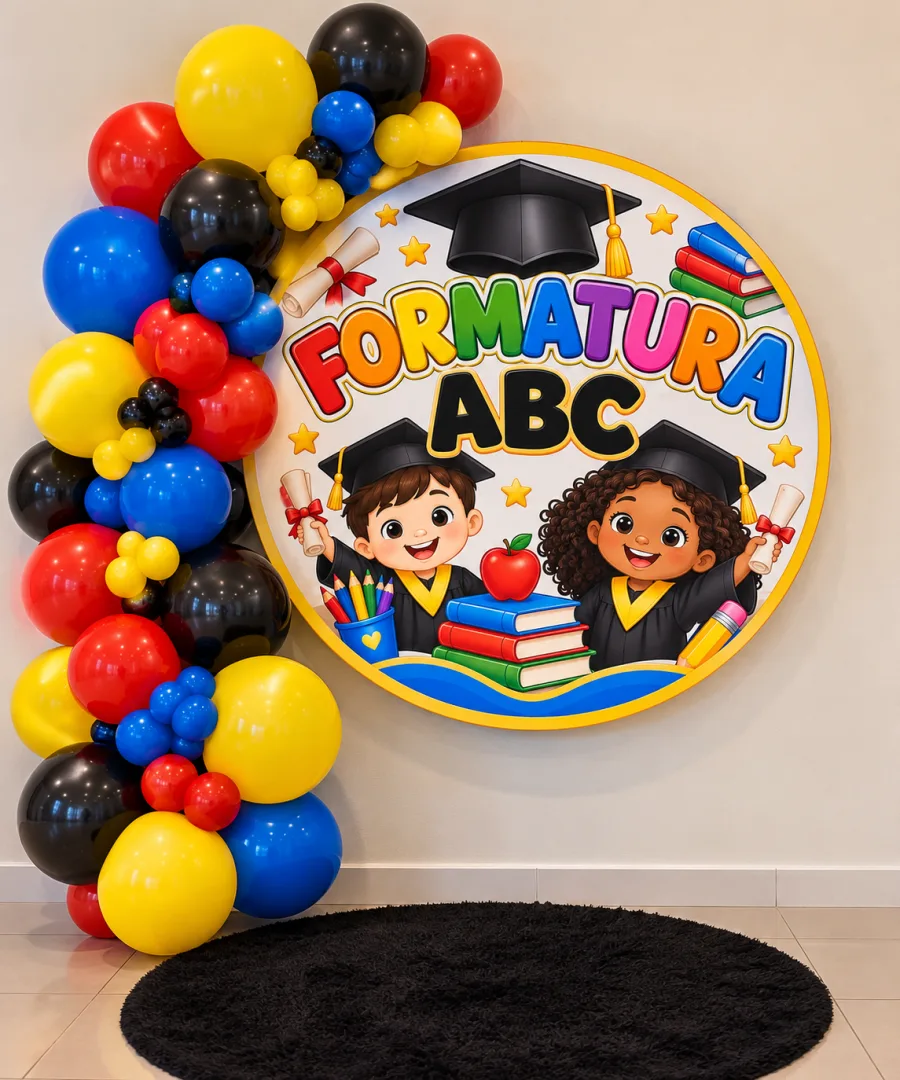 Painel de Formatura ABC - 20 Páginas - PDF - Educação Infantil — imagem 3