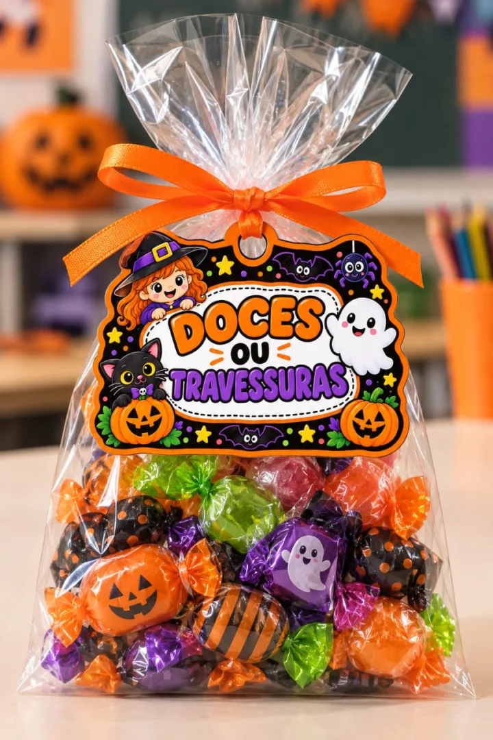 Painel de Halloween – Educação Infantil e Ensino Fundamental – PDF — imagem 5