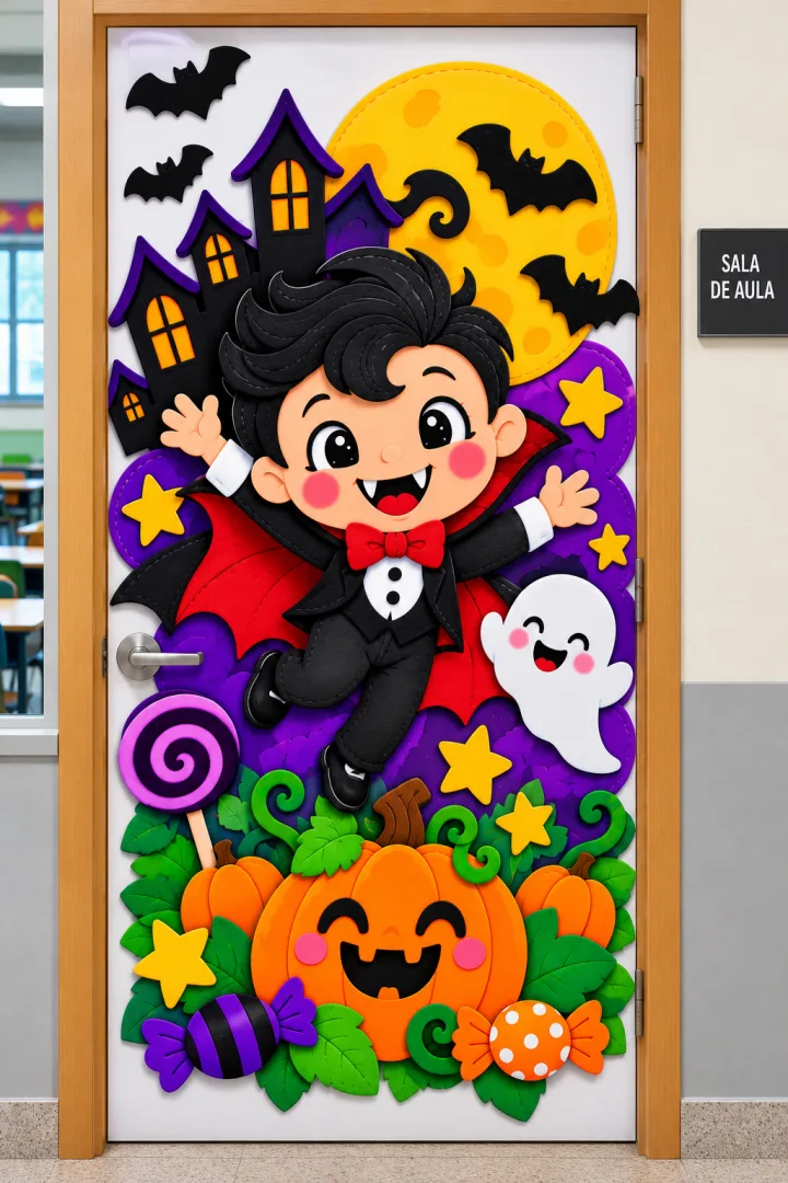Painel de Halloween - Educação Infantil - PDF 9 folhas — imagem 2