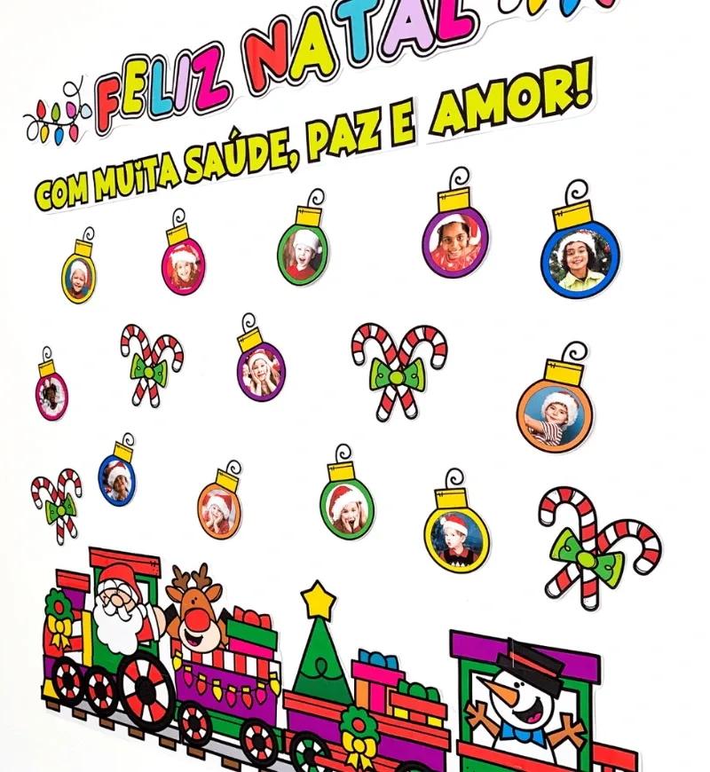 Painel de Natal com Fotos — imagem 4