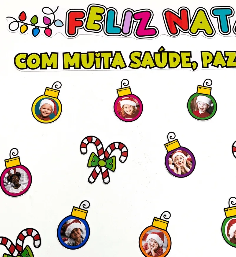 Painel de Natal com Fotos — imagem 6