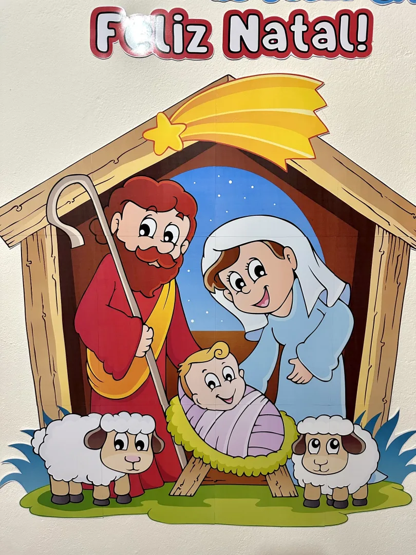 Painel de Natal com Presépio e Frase — 17 Páginas em PDF — imagem 3