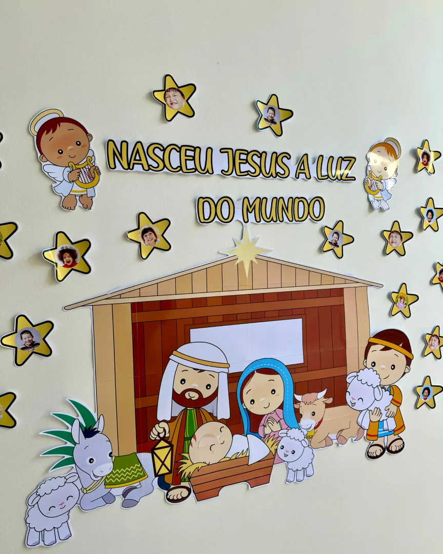 Painel de Natal com Presépio - Educação Infantil e Ensino Fundamental - PDF — imagem 6