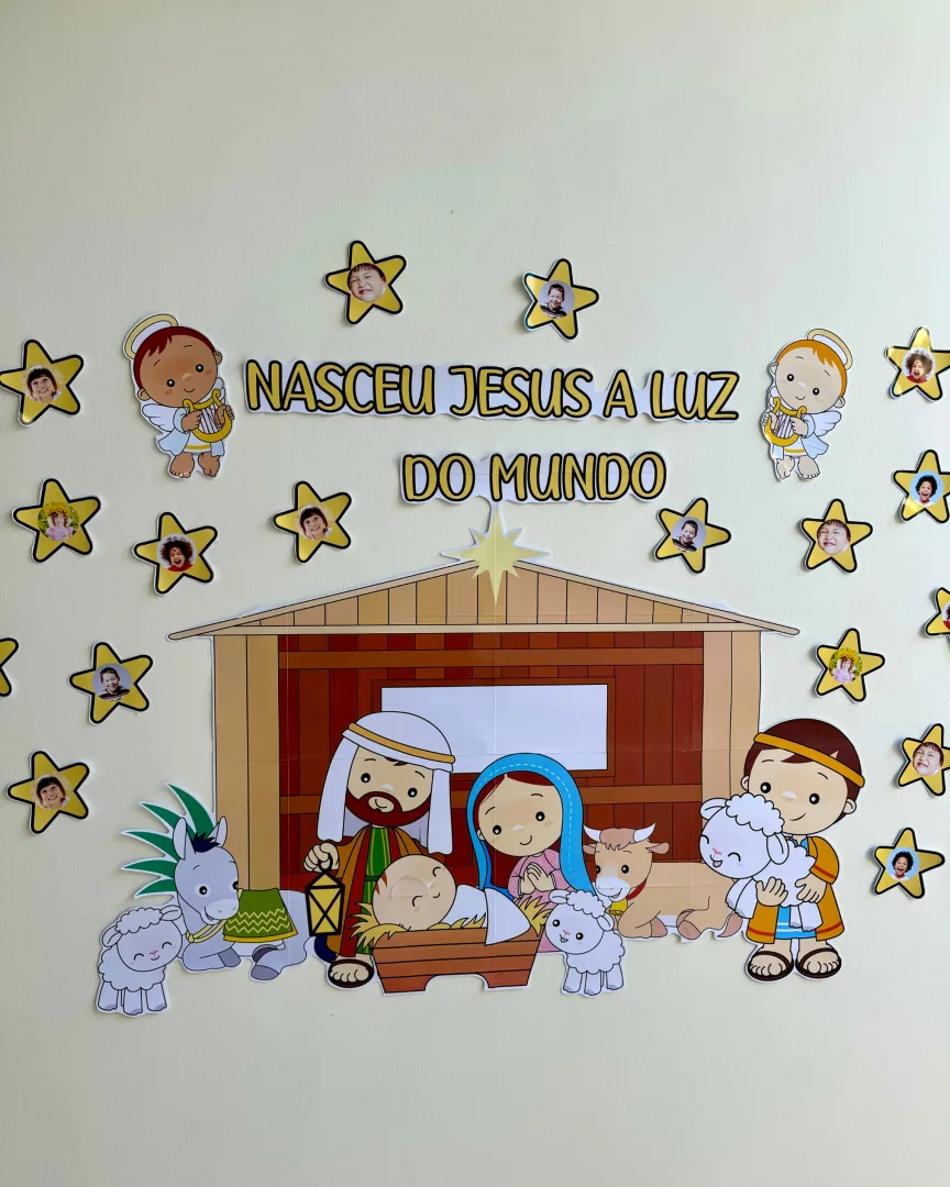 Painel de Natal com Presépio - Educação Infantil e Ensino Fundamental - PDF — imagem 5