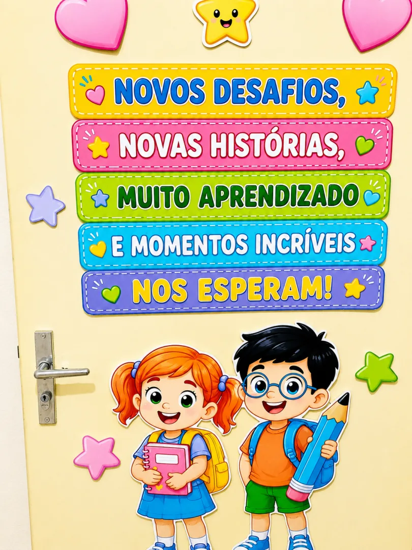 Painel de Porta – Bem-vindo de Volta! — imagem 3