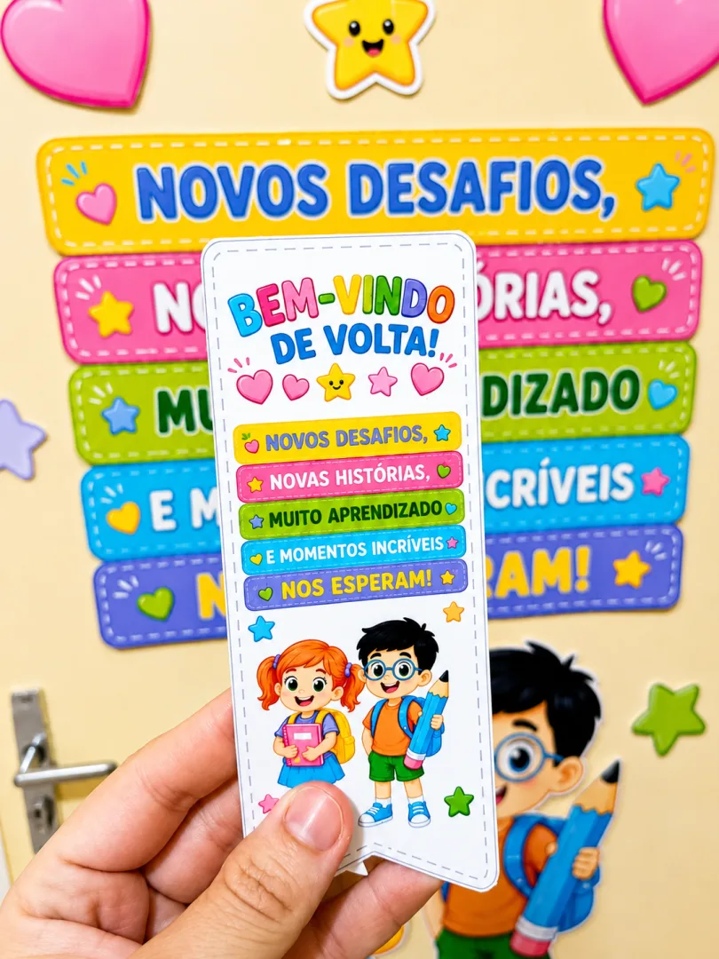 Painel de Porta – Bem-vindo de Volta! — imagem 2