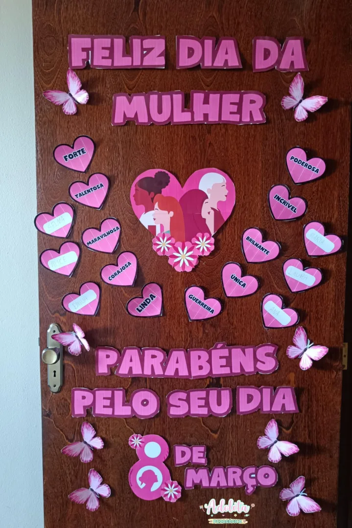 Painel de Porta Dia da Mulher — imagem 2