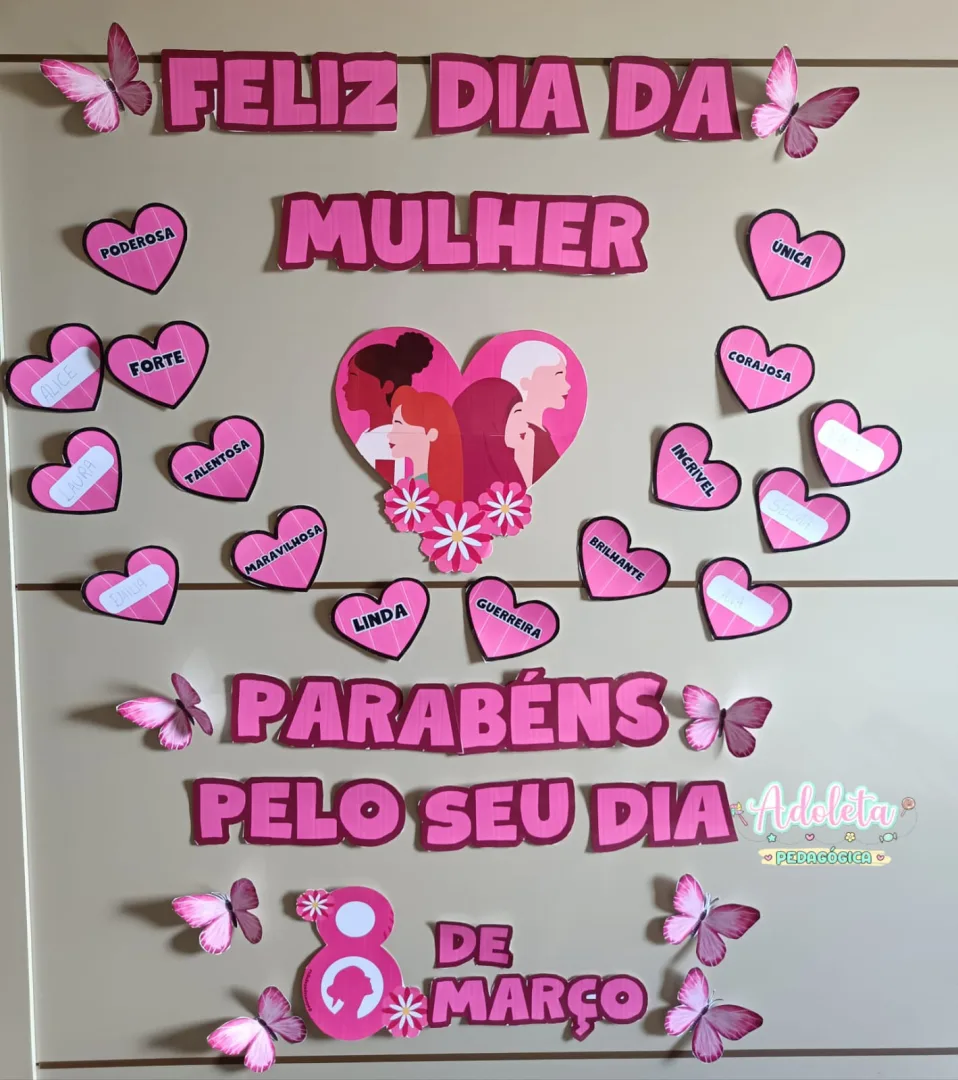 Painel de Porta Dia da Mulher — imagem 3