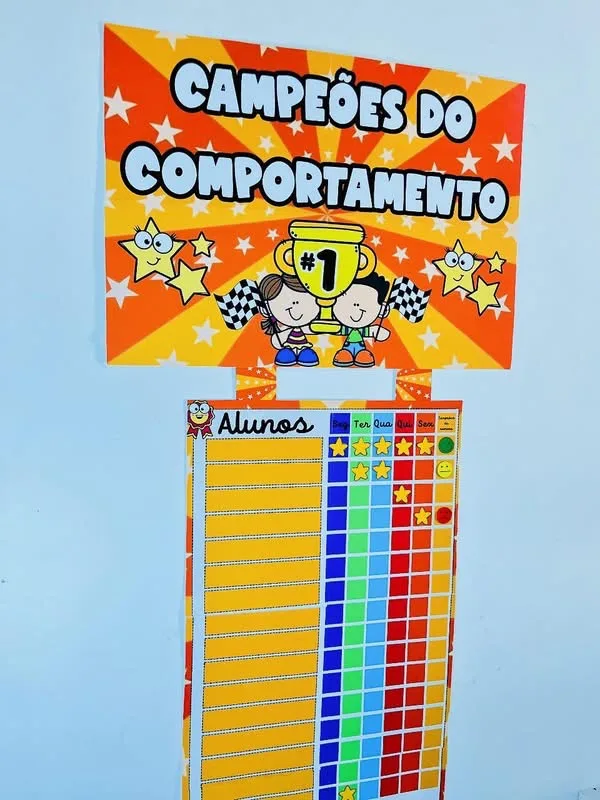 Painel de Regras de 🌈🌈Comportamento e Convivência 💰10,00 ✅Este painel foi criado para incentivar comportamentos posit — imagem 6