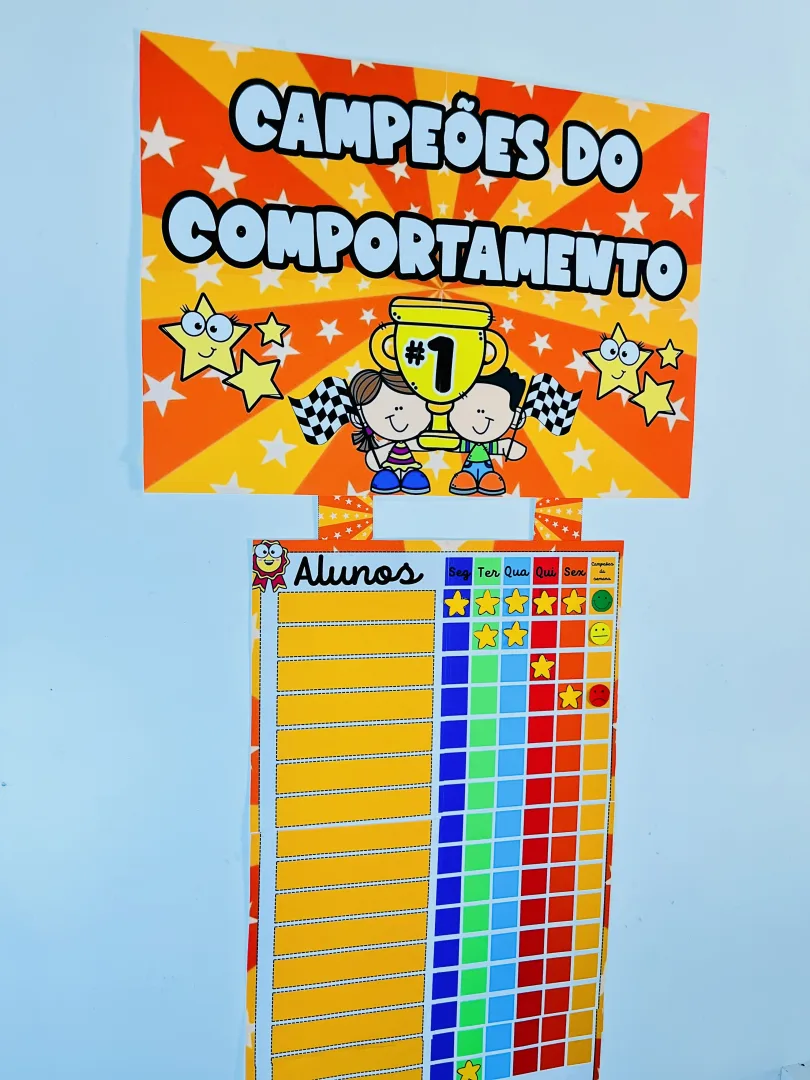 Painel de Regras de 🌈🌈Comportamento e Convivência 💰10,00 ✅Este painel foi criado para incentivar comportamentos posit — imagem 5