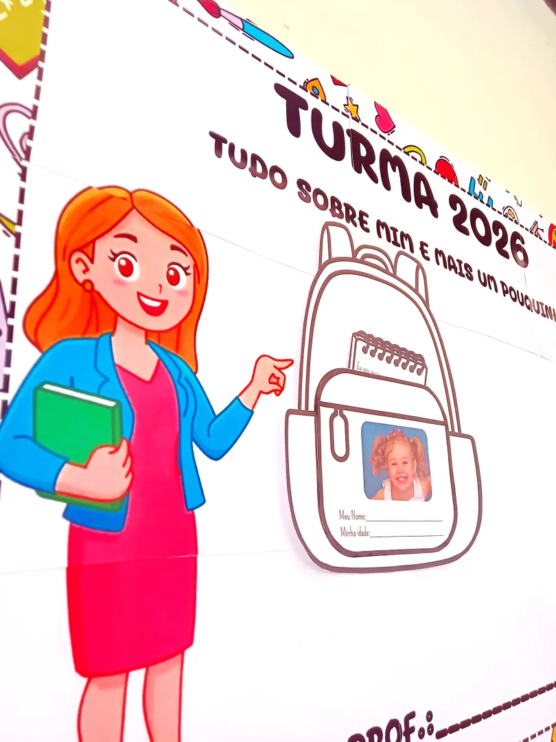 Painel de Turma 2026 + Atividade Interativa Eu Sou Assim — imagem 6