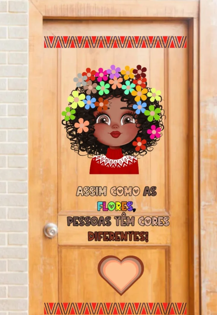 PAINEL / DECORAÇÃO - CONSCIÊNCIA NEGRA: AS PESSOAS TÊM CORES DIFERENTES! — imagem 2