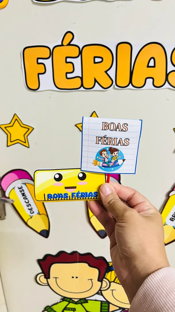 PAINEL / DECORAÇÃO DE PORTA: BOAS FÉRIAS — imagem 2