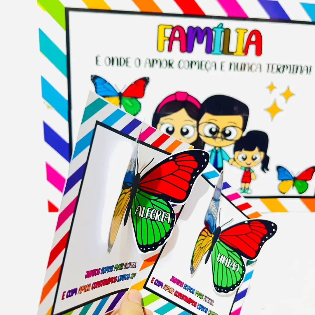PAINEL / DECORAÇÃO: DIA DA FAMÍLIA "CELEBRE O AMOR QUE EXISTE EM CADA LAR!" — imagem 4