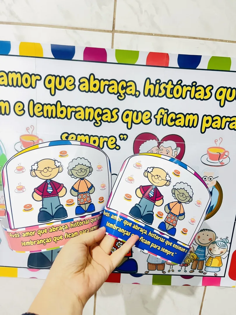 PAINEL / DECORAÇÃO: DIA DOS AVÓS — imagem 2