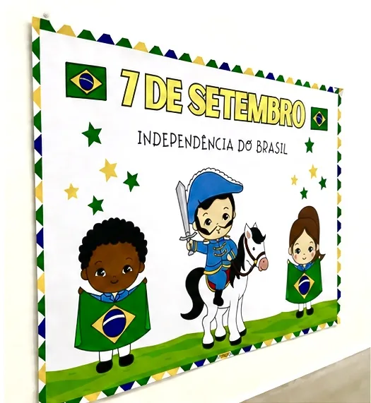 Painel Decorativo Dia da Independência - PDF 18 Páginas — imagem 4