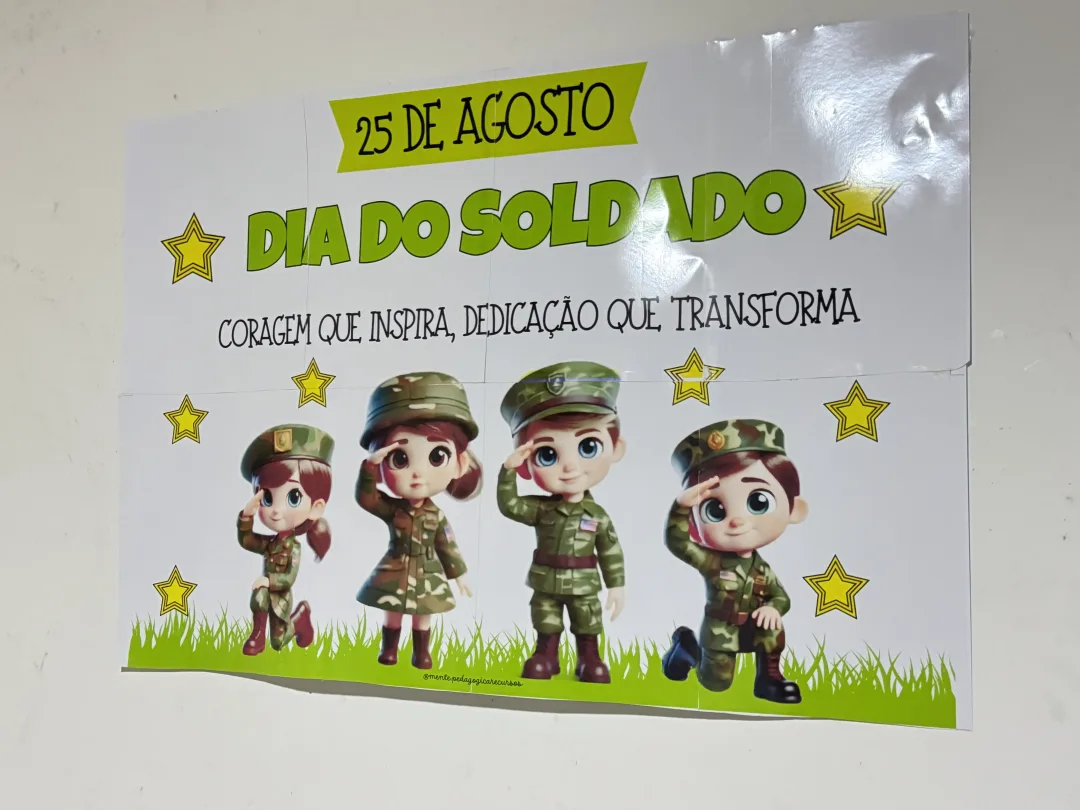 Painel decorativo dia do soldado — imagem 4
