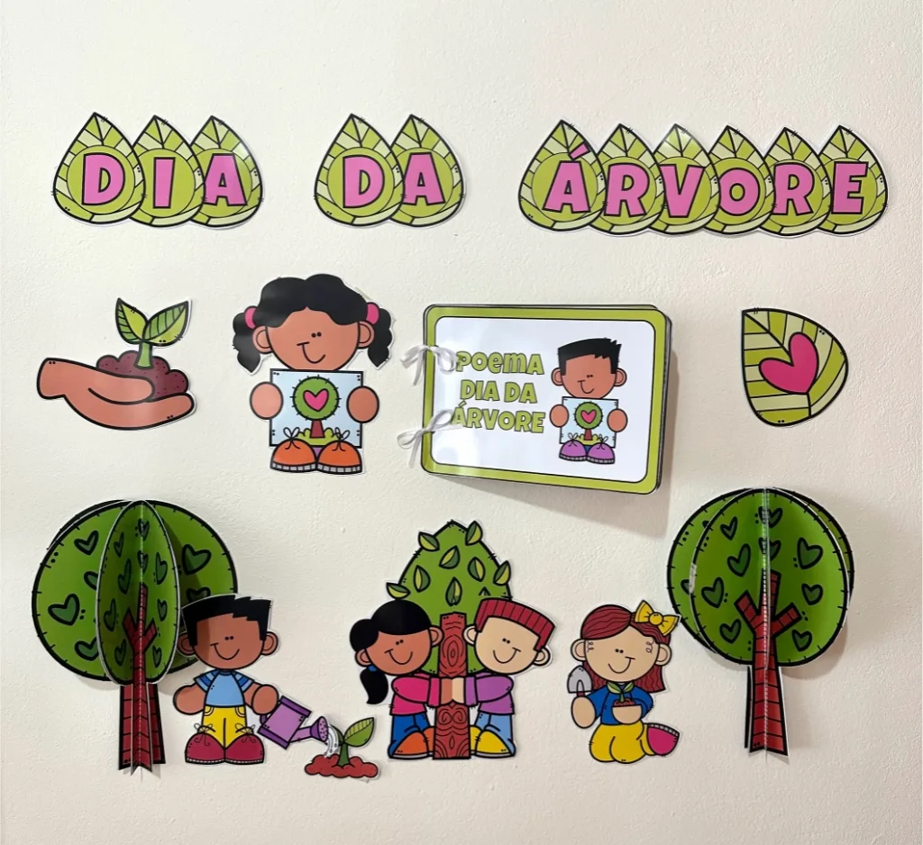 Painel Dia da Árvore - Educação Infantil - PDF — imagem 4