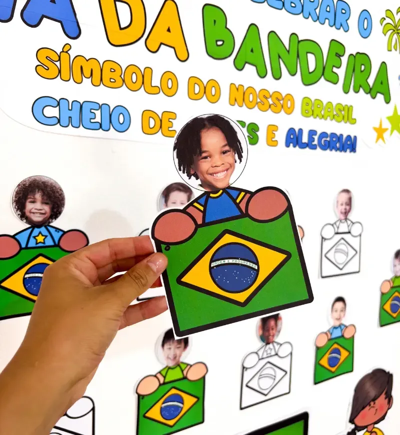 Painel Dia da Bandeira com Fotos — imagem 4