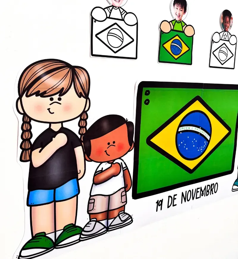 Painel Dia da Bandeira com Fotos — imagem 7