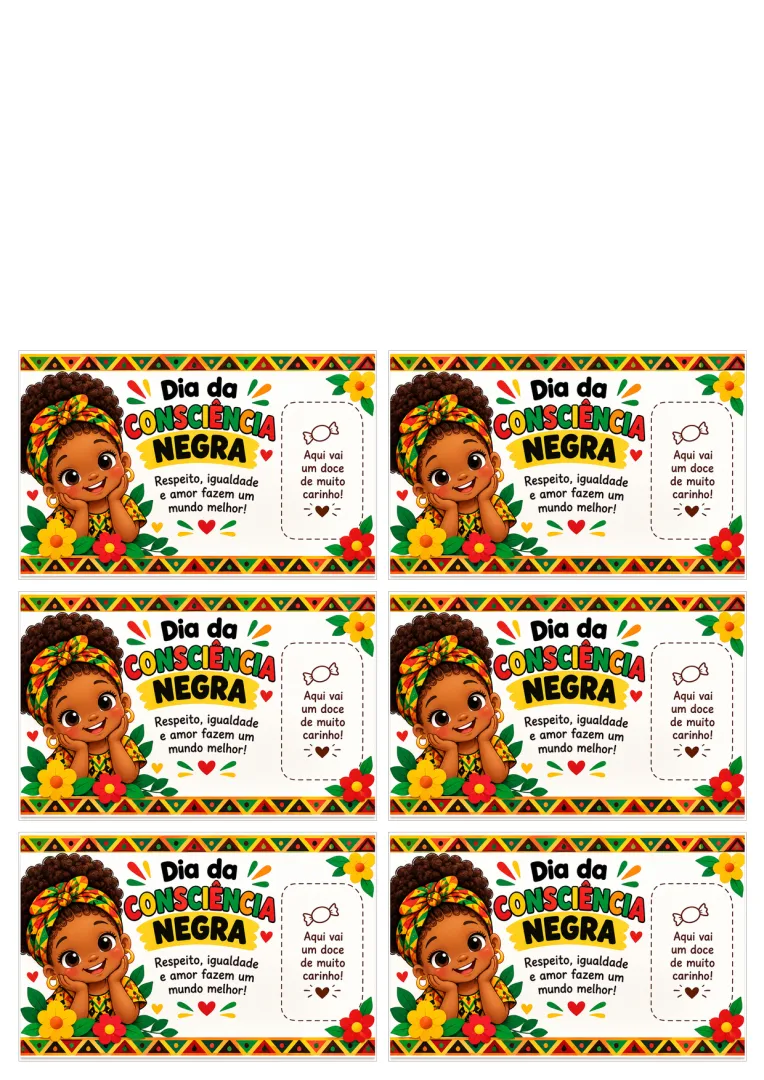 Painel Dia da Consciência Negra - PDF para Impressão — imagem 2