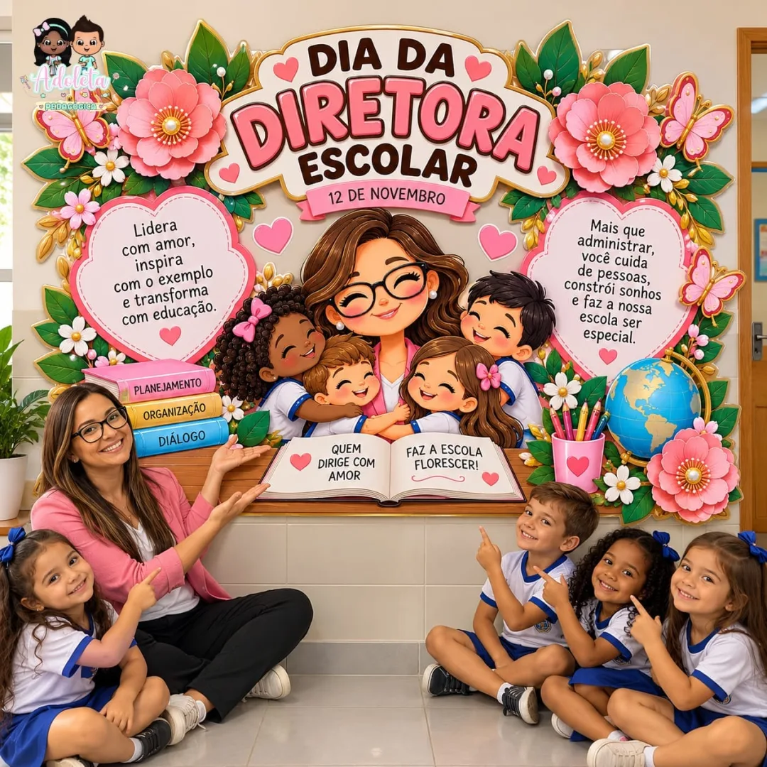 Painel Dia da Diretora Escolar — imagem 2