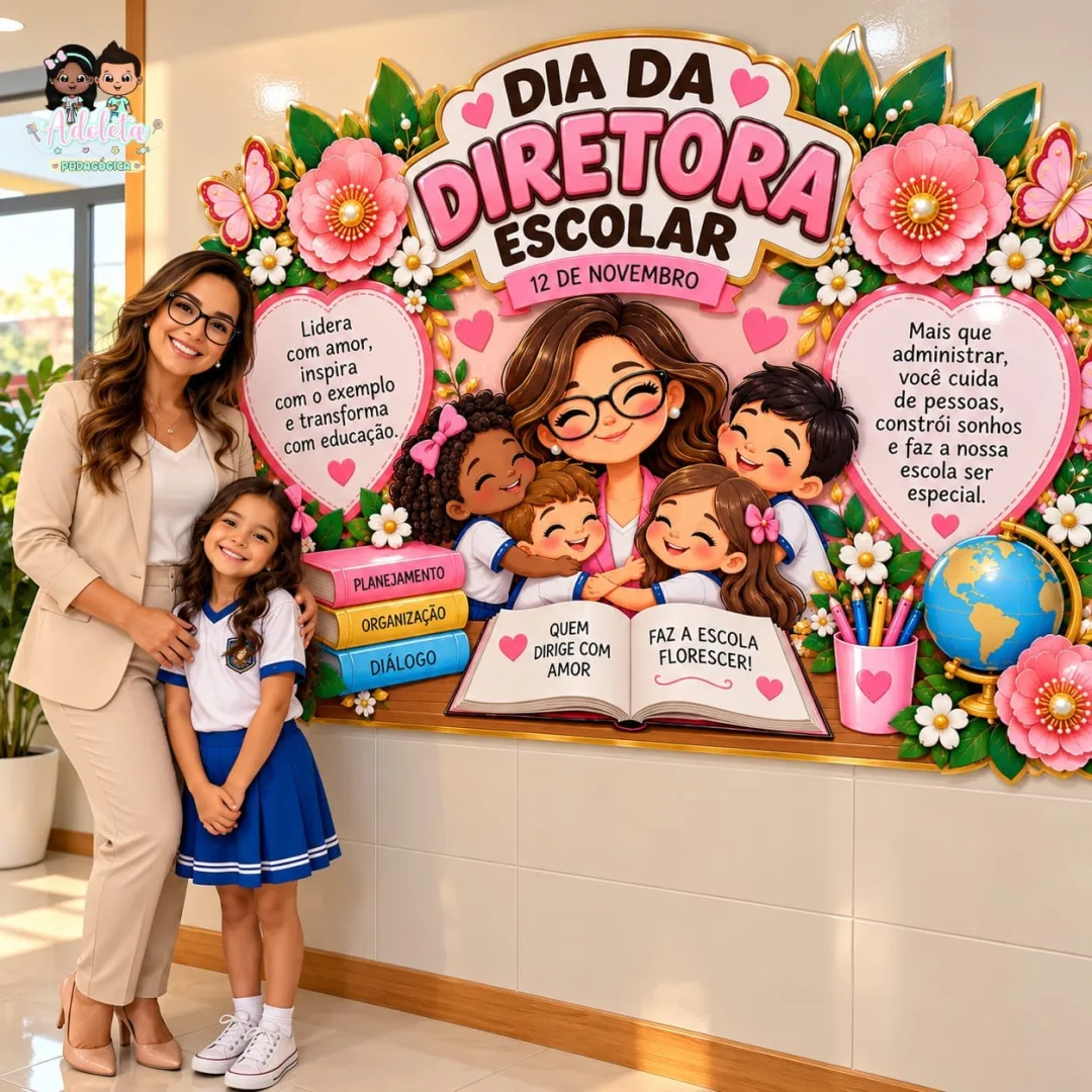Painel Dia da Diretora Escolar — imagem 3