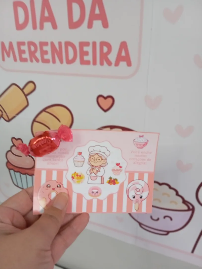 Painel Dia da Merendeira + Mimos em PDF para anos iniciais  — imagem 6