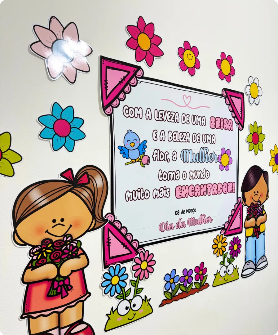 PAINEL DIA DA MULHER + LEMBRANCINHA — imagem 2