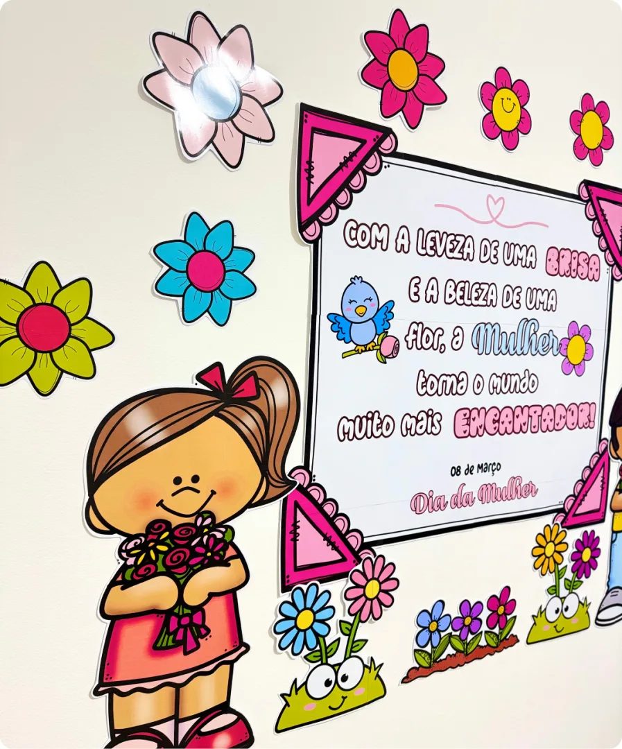PAINEL DIA DA MULHER + LEMBRANCINHA — imagem 7