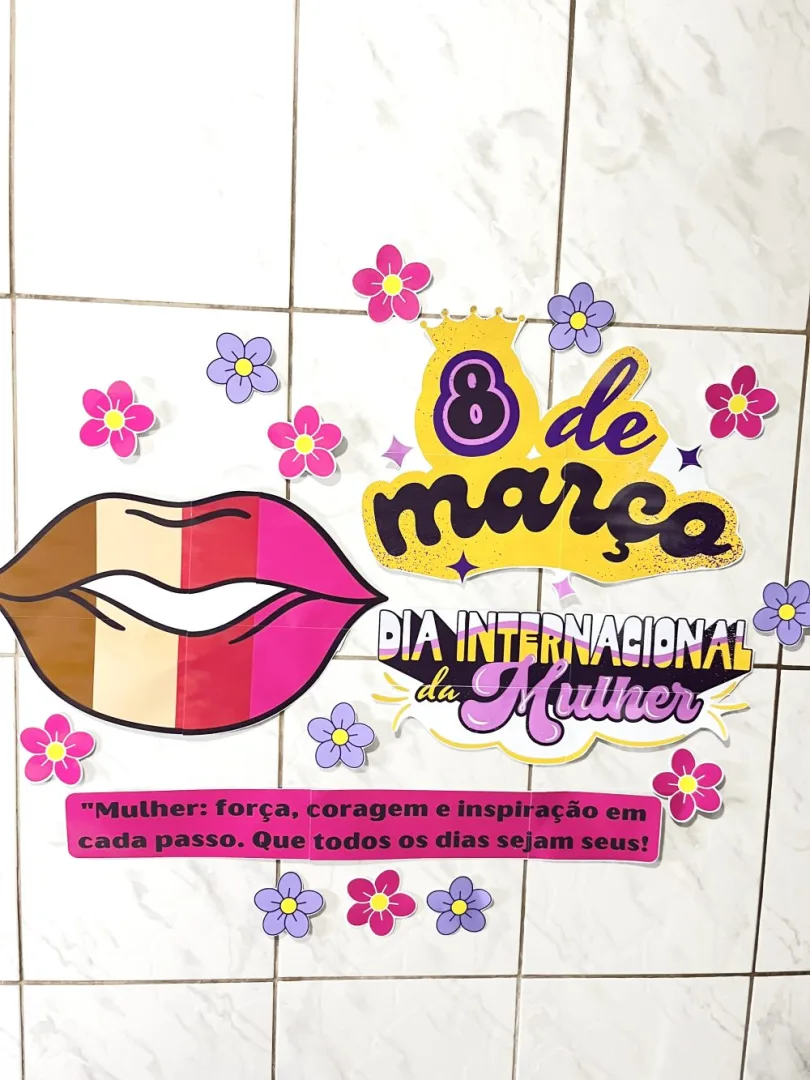 Painel Dia da Mulher — Pronto para Imprimir — imagem 2