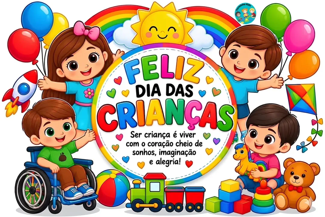 🎈✨ PAINEL DIA DAS CRIANÇAS ✨🎈 💰7,00  Deixe a escola ainda mais alegre e colorida para celebrar o dia mais divertido d — imagem 2