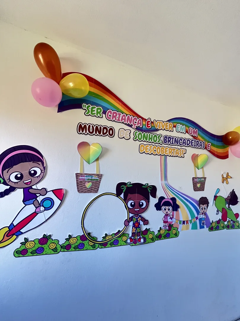 🌈Painel Dia das crianças 💰7,00 💜Lindo painel para decorar seu ambiente escolar e comemorar este dia tão especial 💜Pa — imagem 2