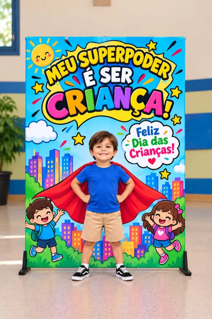Painel dia Das Crianças em PDF - Educação Infantil e Anos Iniciais — imagem 4