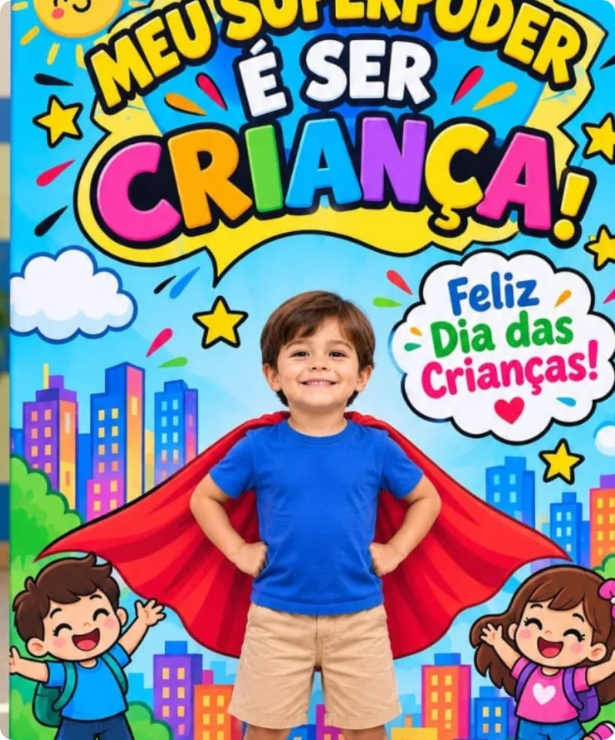 Painel dia Das Crianças em PDF - Educação Infantil e Anos Iniciais — imagem 3