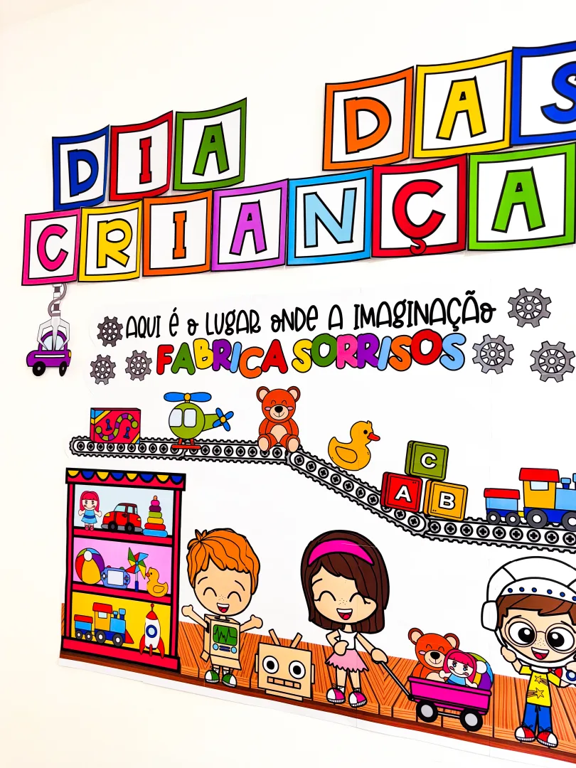 Painel Dia das Crianças: Fábrica de Sorrisos — imagem 3