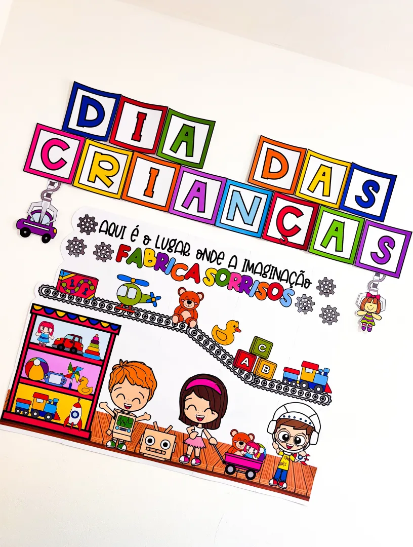 Painel Dia das Crianças: Fábrica de Sorrisos — imagem 4
