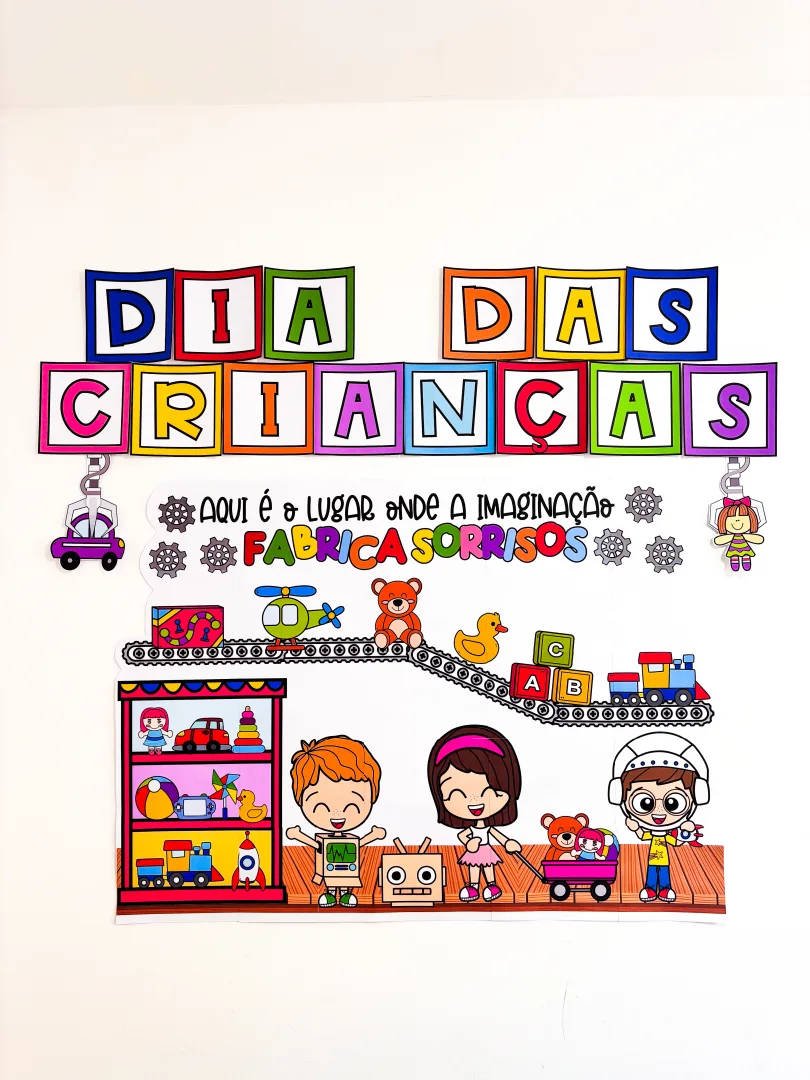 Painel Dia das Crianças: Fábrica de Sorrisos — imagem 6