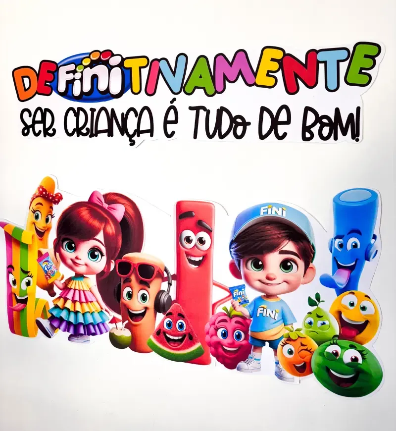 Painel Dia das Crianças tema Fini Educação Infantil e Anos Iniciais em PDF — imagem 2