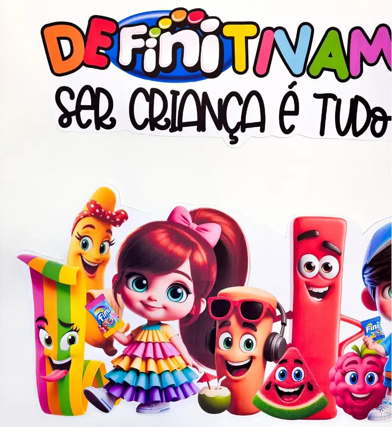 Painel Dia das Crianças tema Fini Educação Infantil e Anos Iniciais em PDF — imagem 3