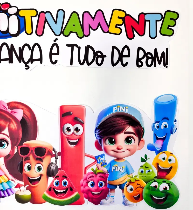 Painel Dia das Crianças tema Fini Educação Infantil e Anos Iniciais em PDF — imagem 4