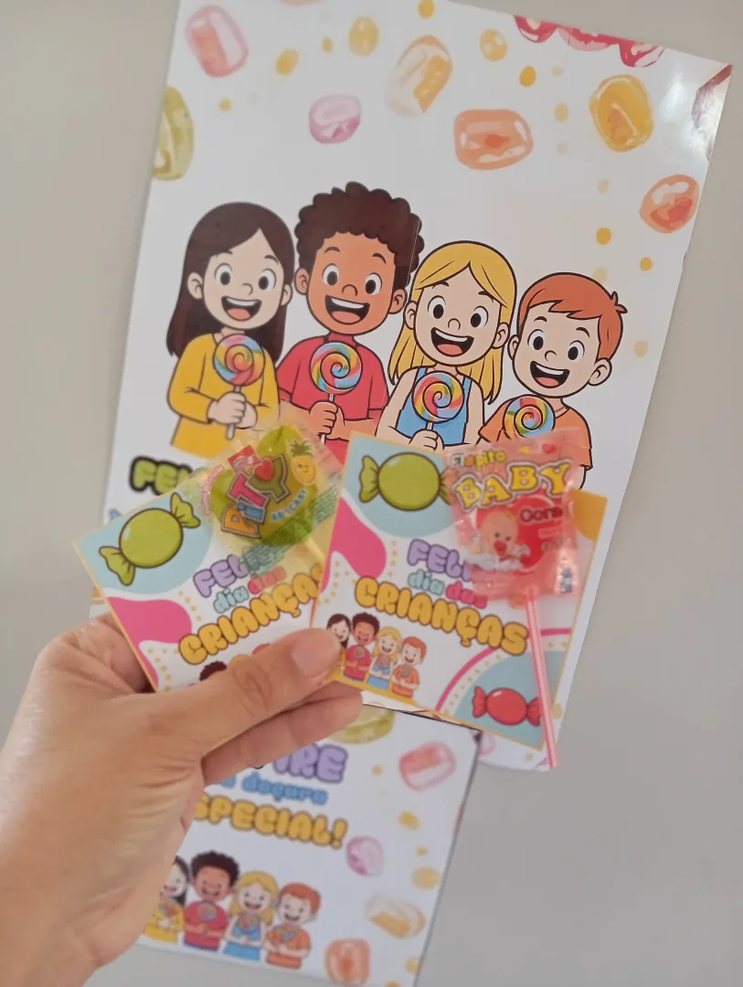 Painel Dia das Crianças - PDF - 16 e 4 folhas A4 Educação Infantil e Anos Iniciais — imagem 4